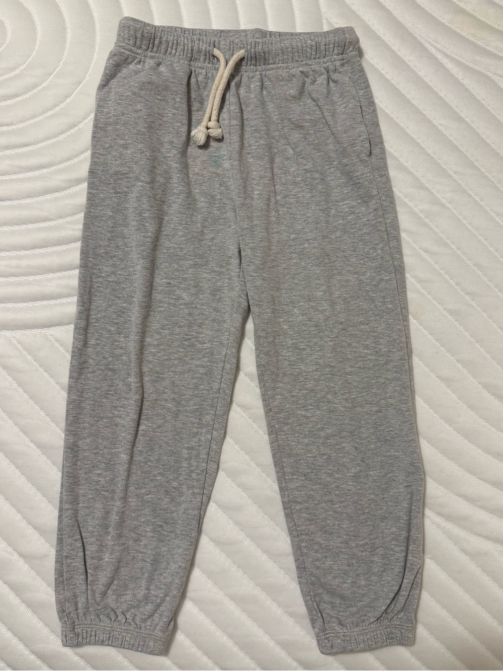 SweetHoney Girls Heather Gray Drawstring Joggers NWOT